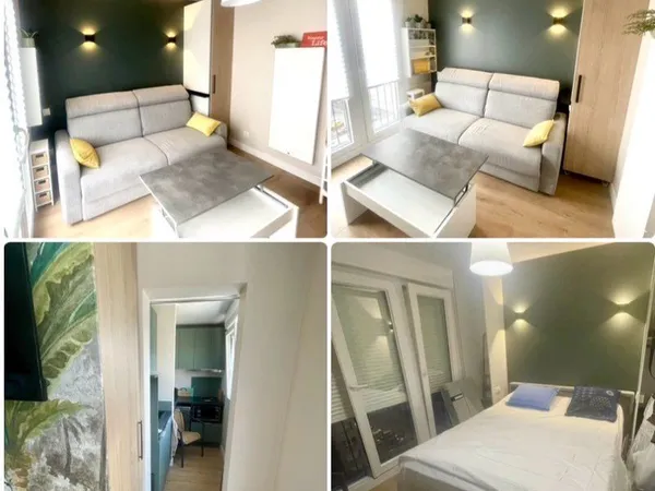 Studio meublé tout équipé - Thionville - 750 CC- Disponible -