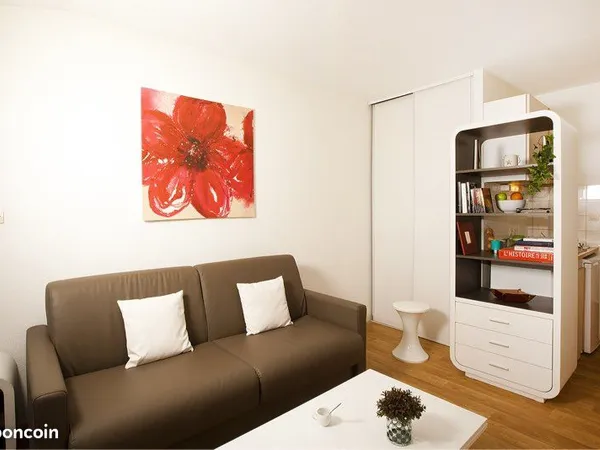 Studio meublé 21m2 SOUS-LOCATION Gare de Tours