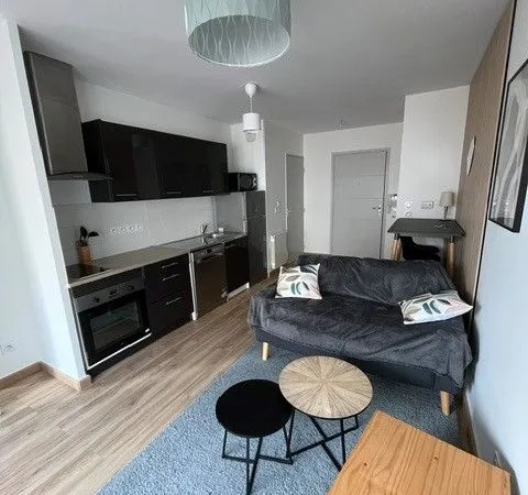 Appart meublé Lyon 3e - 2 pièces 39 m² + balcon + parking