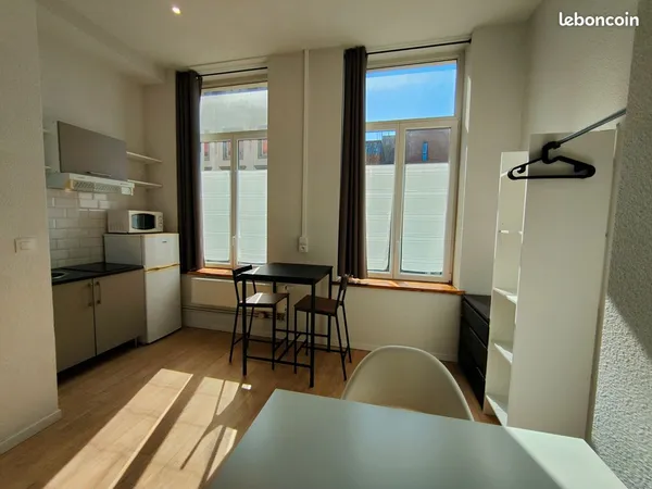 Logement meublé à Roubaix centre (exclusivement pour étudiant)