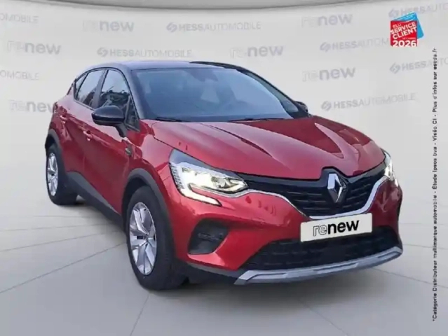 Renault Captur 1.6 e-tech hybride rechargeable 160ch business -21 — photo 3
