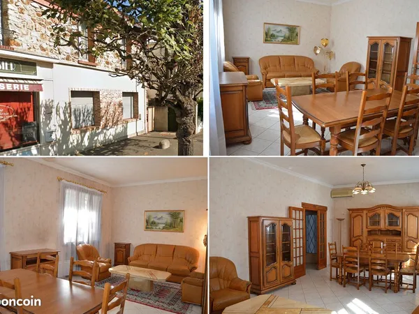 Meulière mitoyenne 86 m²