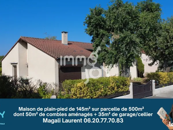Maison 4 pièces 145 m²