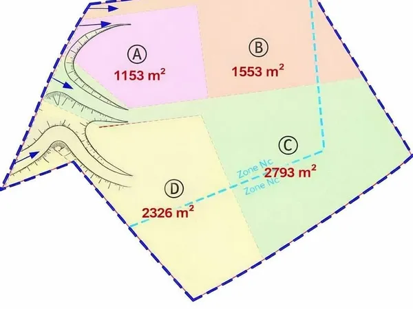 Terrain 2793 m²