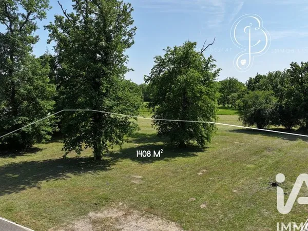 Vente Terrain à bâtir 1 408 m²