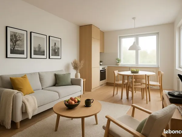 Appartement 2 pièces 45 m²