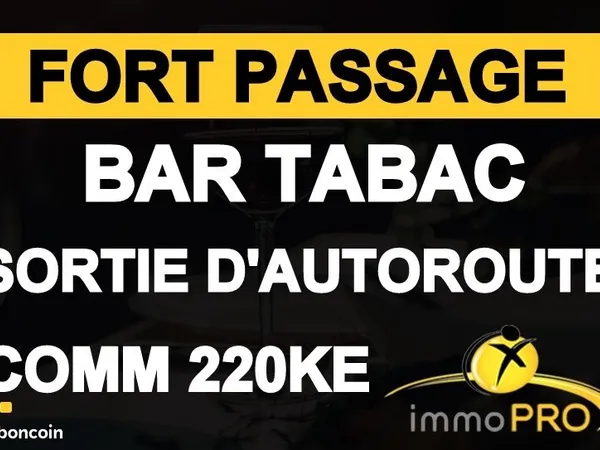Bar/Brasserie/Tabac 100 m²