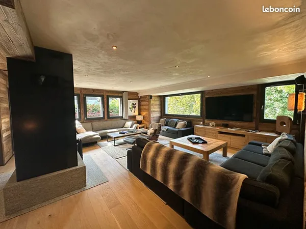 Chalet avec garage
