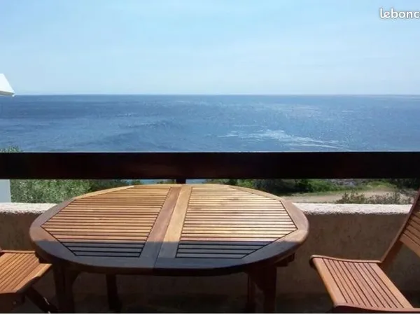 Villa t3 vue panoramique mer tarco