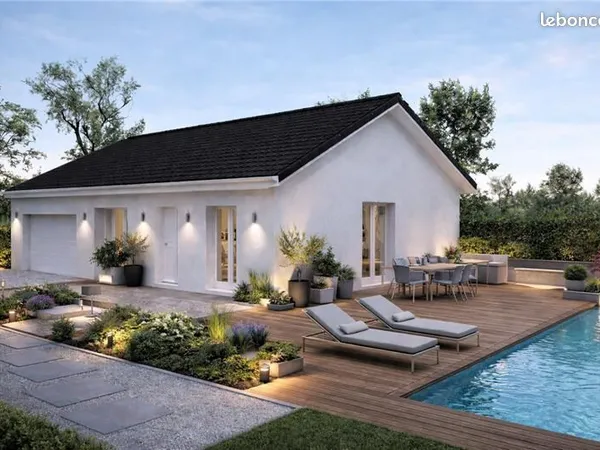 Projet de construction d'une maison 87 m² avec terrain à SAINT-MARTIN-LE-VINOUX (38)