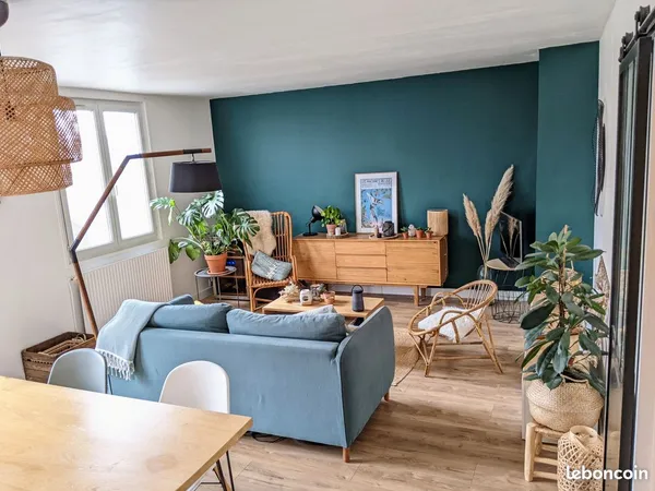 Appartement T3 - 66m2 - Nantes Hauts Pavés - Parking