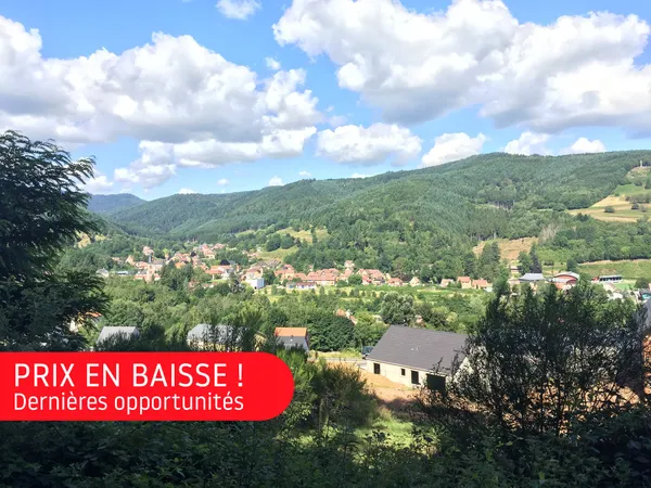 Terrain à bâtir de 595 m² à Rothau - Au coeur de la Vallée de la Bruche