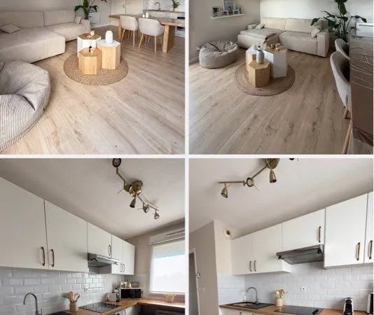 🏡 t3 meublé entièrement rénové - balcon & parking privatif - montigny-en-gohelle