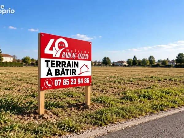 Terrain 940 m²