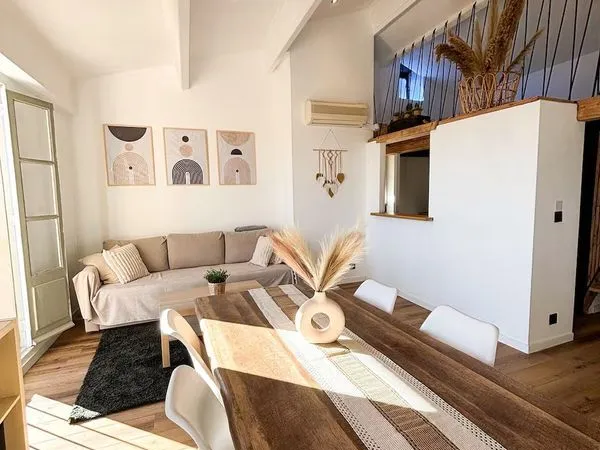 Grasse : Superbe Duplex centre ville - Vue mer