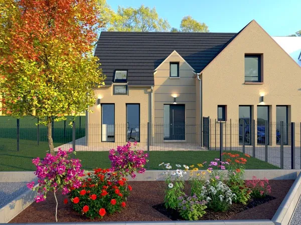 Terrain + maison 126 m²