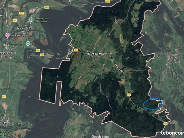 Vends Forêt de 5ha23 (Jura)