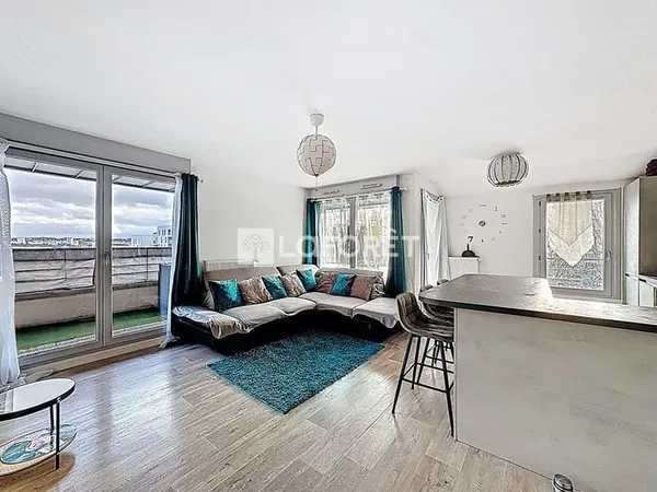 Appartement Bonneuil Sur Marne 3 pièces 60m² dernier étage