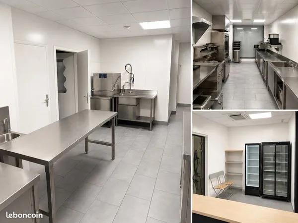 Local commercial à vendre - 55 m² + grand garage double