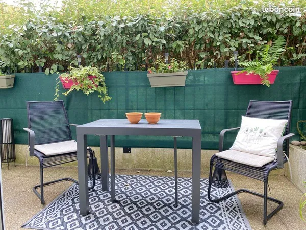 Charmant duplex 3 pièces avec terrasse vue Seine sans vis à vis