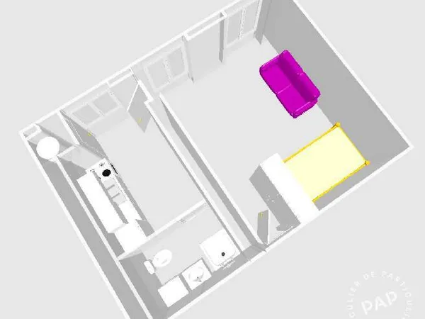 Appartement 1 pièce 30 m²