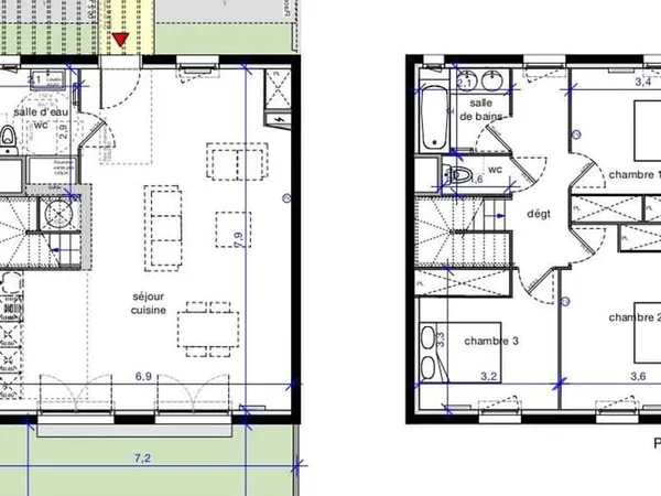 Maison 4 pièces 101 m²