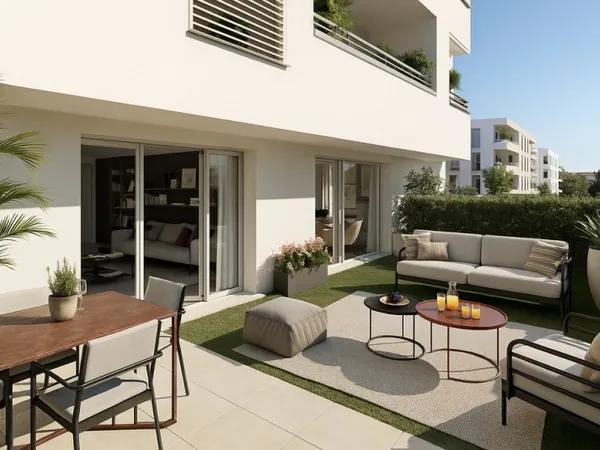 T3 AVEC GRAND JARDIN PROCHE PLAGE SECTEUR BONNEVEINE