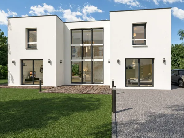 Terrain + maison 90 m²