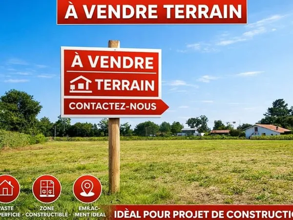 Terrain 523 m²