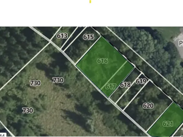 Terrain de 3 322 m² en 4 parcelles — bois et friches — Crépy (02870)
