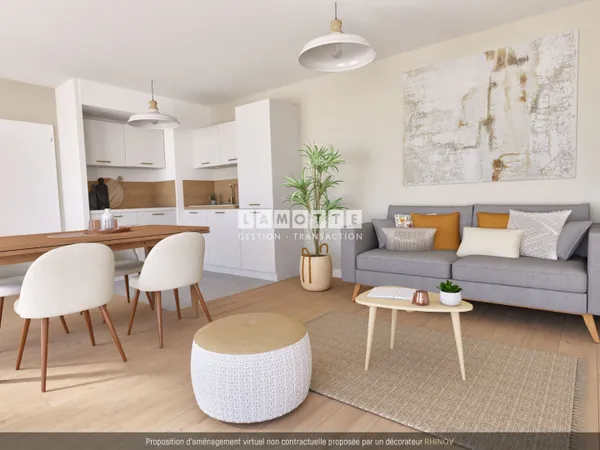 Appartement 3 pièces 60 m²