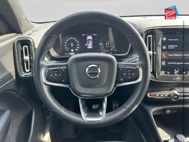 Volvo Xc40 t4 recharge 129 + 82ch r-design dct 7 — photo 12