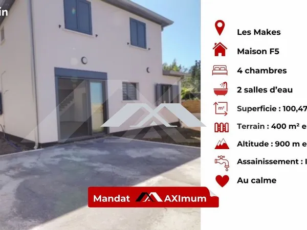Maison 5 pièces 100 m²