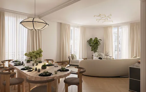 Appartement 3 pièces 133 m²