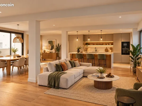 Appartement livré brut à aménager en limite de Vincennes