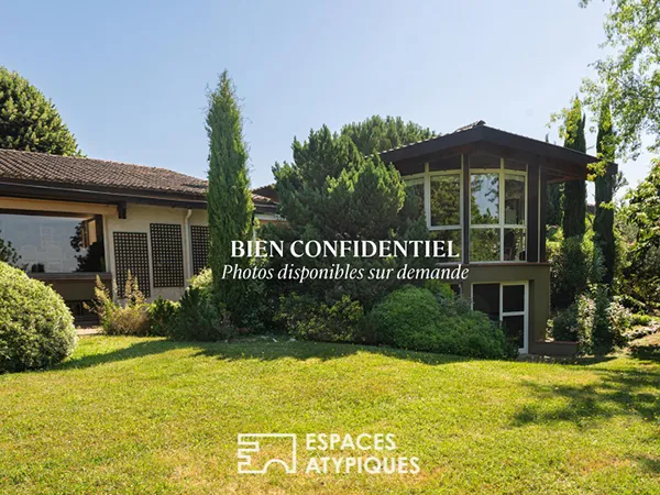 Maison d'architecte singulière à 50 min de Blagnac