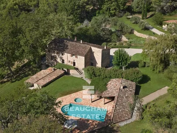Bastide en pierre 7 chambres avec vues panoramiques - Seillans