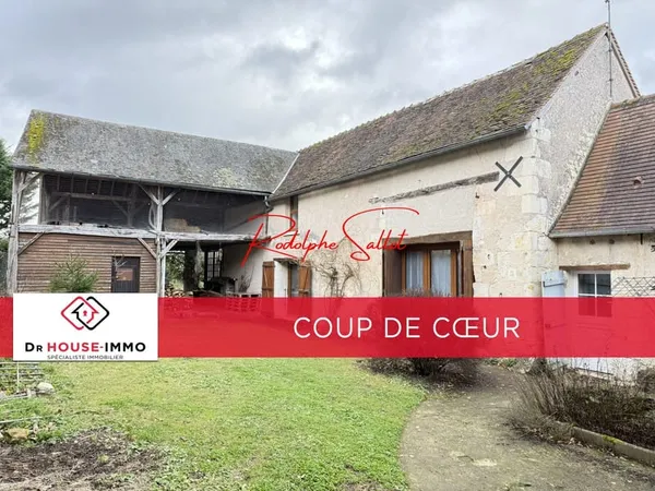 Maison familiale ou projet gîte - 5 chambres - Dépendances - Cave - Terrain - Martizay (36220)