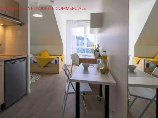 Studio 1 pièce 20 m²