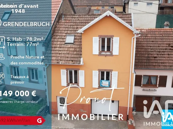 Maison de village 4 pièces 78 m²