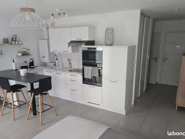 Studio meublé avec jardin privatif et 2 parkings - Grasse Saint-Antoine