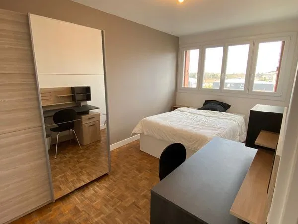 Colocation neuve 5 chambres meublées tout inclus, 500 /mois, Meulan-en-Yvelines