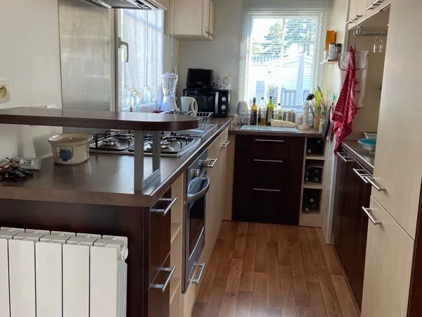 Mobil-home O'HARA Prestige (2011) + Terrasse fermée + Abri de jardin en bois