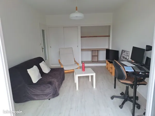 T1 meublé - 35 m2 - Résidence sécurisée avec Parking