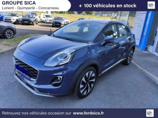 Ford Puma 1.0 flexifuel 125ch s&amp;s mhev titanium