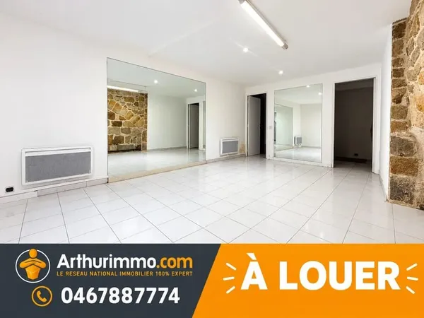 Boutique 2 pièces 40 m²