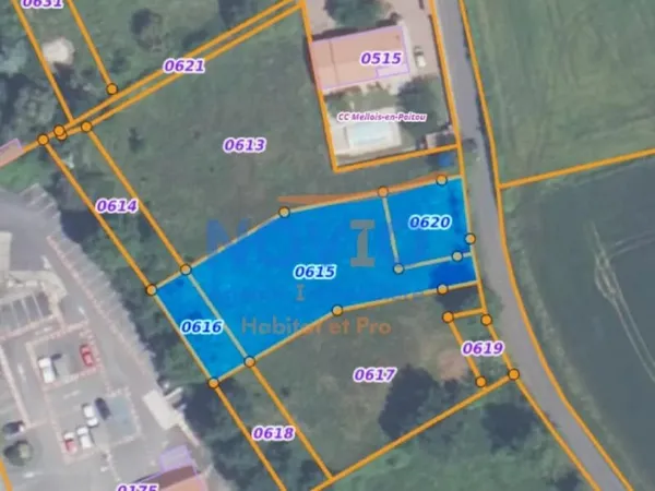 Terrain 1323 m²