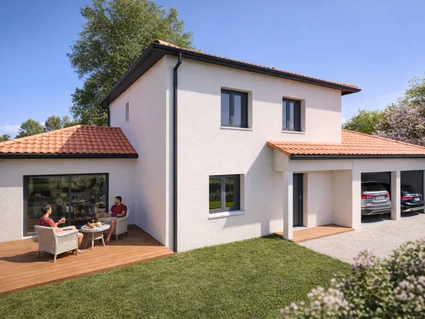 Terrain + maison 120 m²