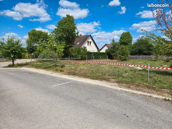 Très beau terrain à batir St Léger Près Troyes 800m²