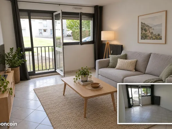 Loue appart F2 47m2 Artem/ICN